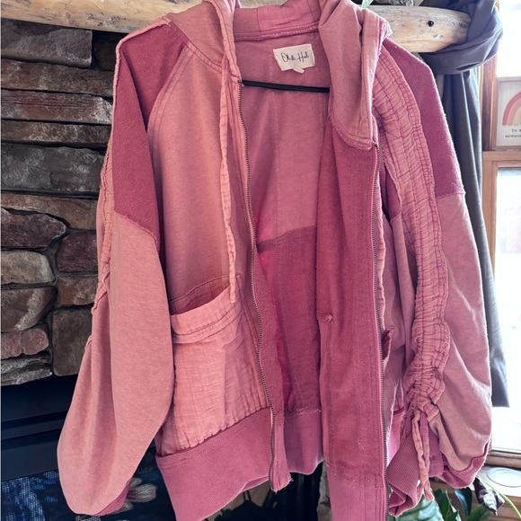 Oli & Hali Pink Zip-Up Hoodie SMALL - Picture 2 of 7